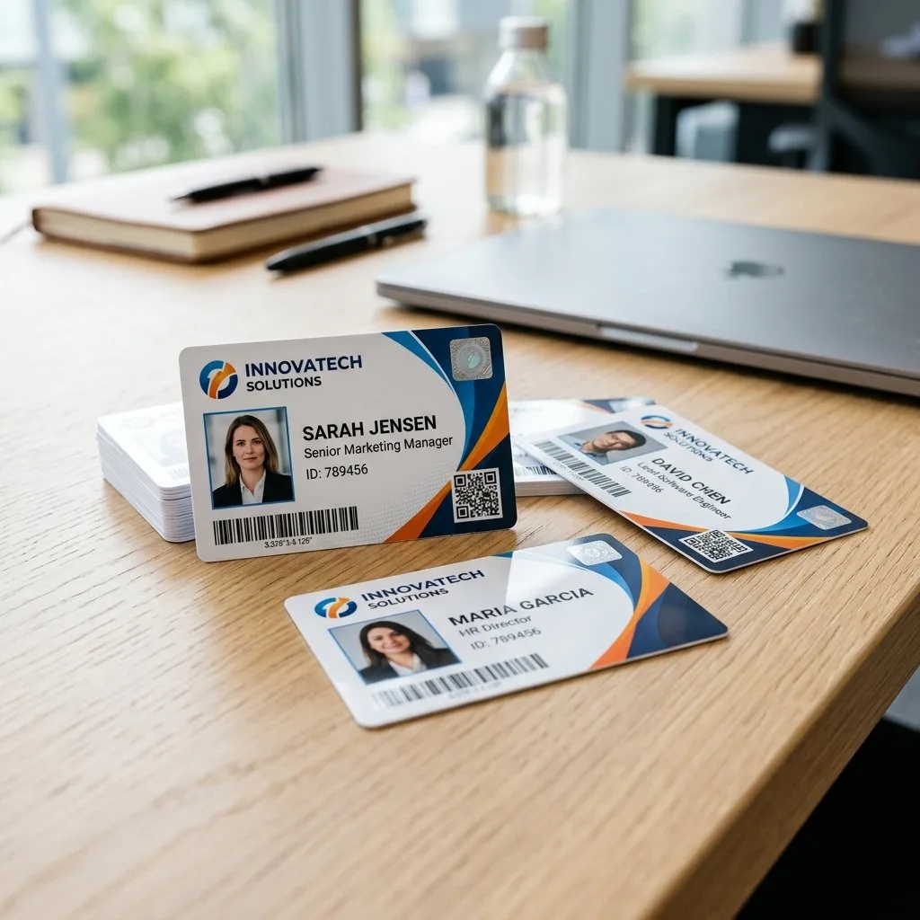 Credenciales PVC personalizados